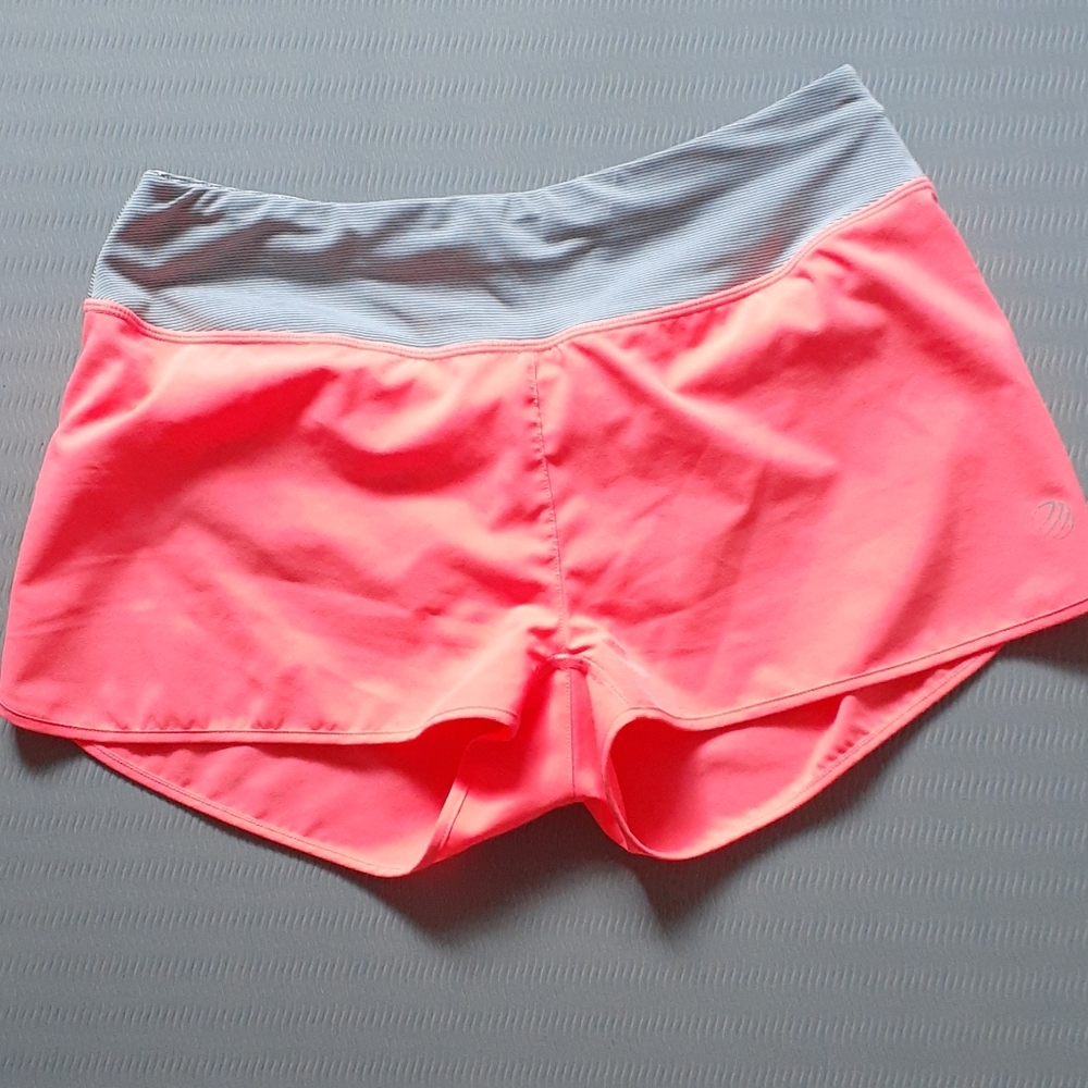 Bright athletic shorts